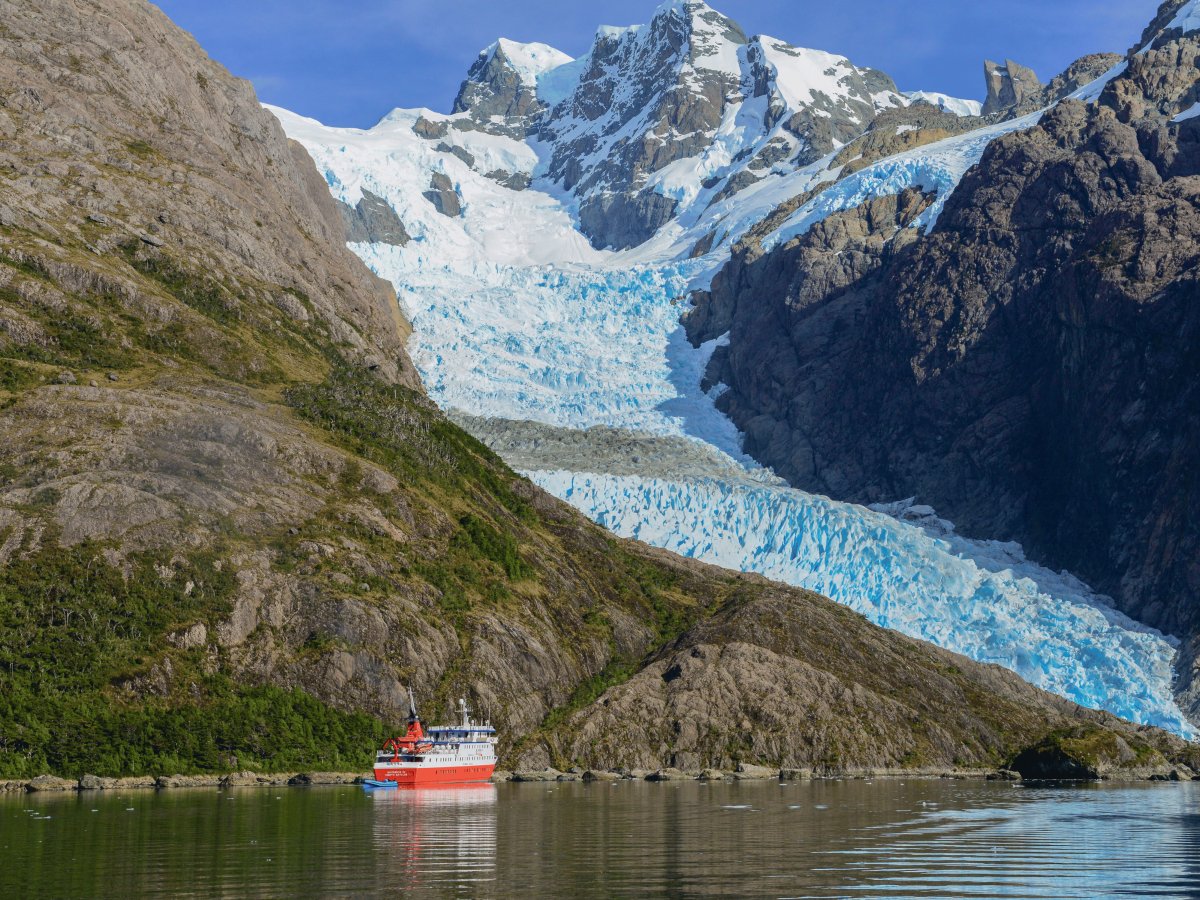 Cruzeiro Patagônia Skorpios Chile Rota Kaweskar