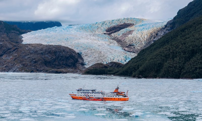 Patagonia -  Cruzeiro Skorpios III - Rota Kaweskar