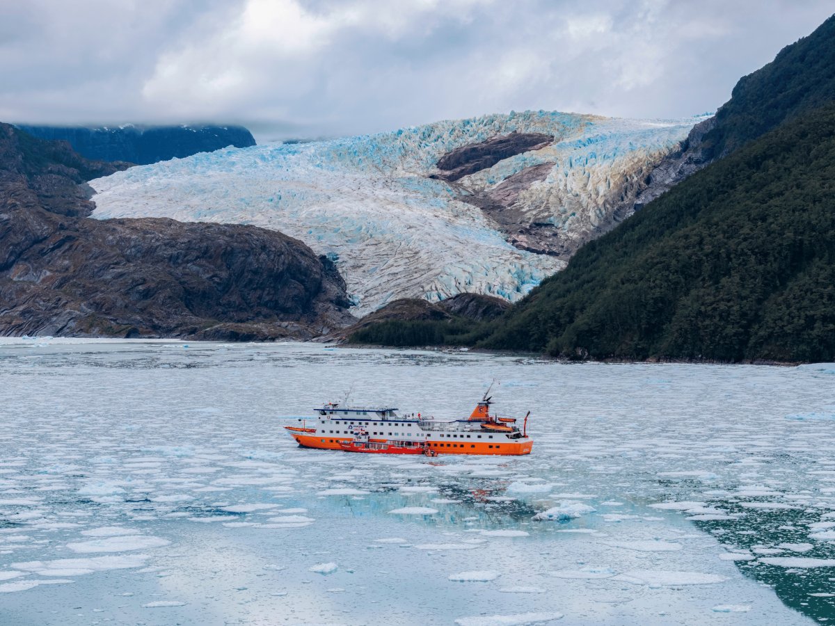Cruzeiro Patagônia Skorpios Chile Rota Kaweskar