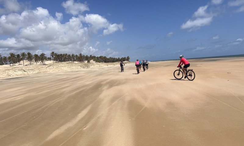 Cicloturismo no Ceará - Travessia Fortaleza x Jericoacoara