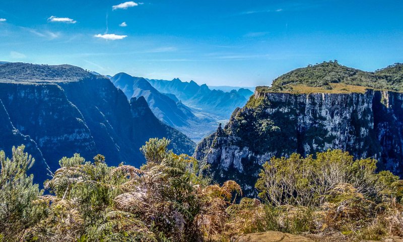 Serra Catarinense - Urubici Panorâmico - Onde o Brasil é mais Frio