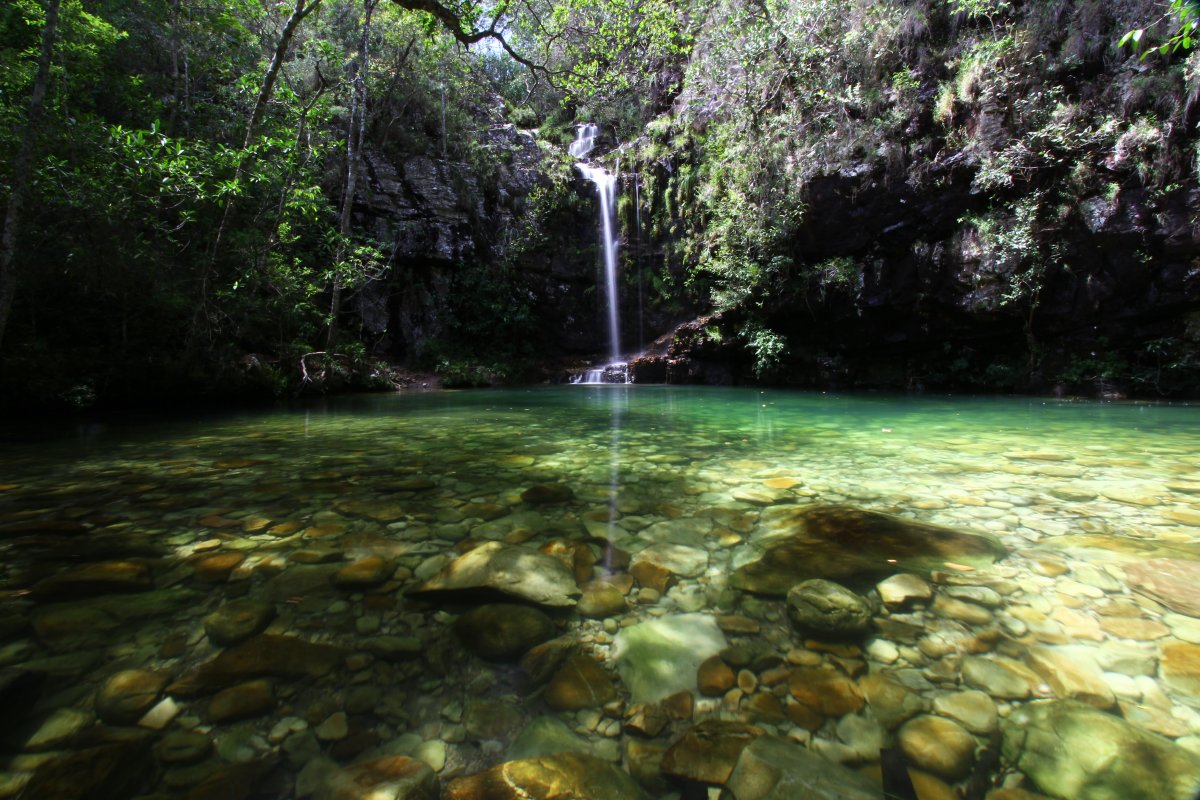 Cachoeira das Loquinhas — Foto: Ion David