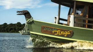 Pacote de Viagem para a Amazônia com Navegação no Rio Negro Katerre — Foto: Jacaré Tinga